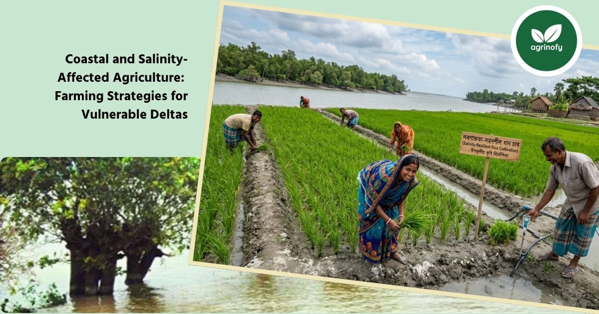 Coastal and Salinity-Affected Agriculture: Farming Strategies for Vulnerable Deltas