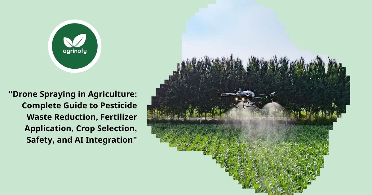 Drone Spraying in Agriculture