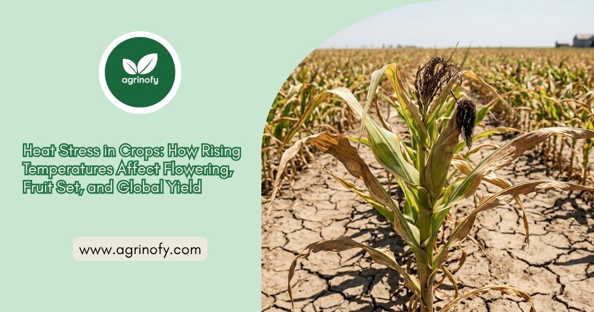 Heat Stress in Crops: How Rising Temperatures Affect Flowering, Fruit Set, and Global Yield