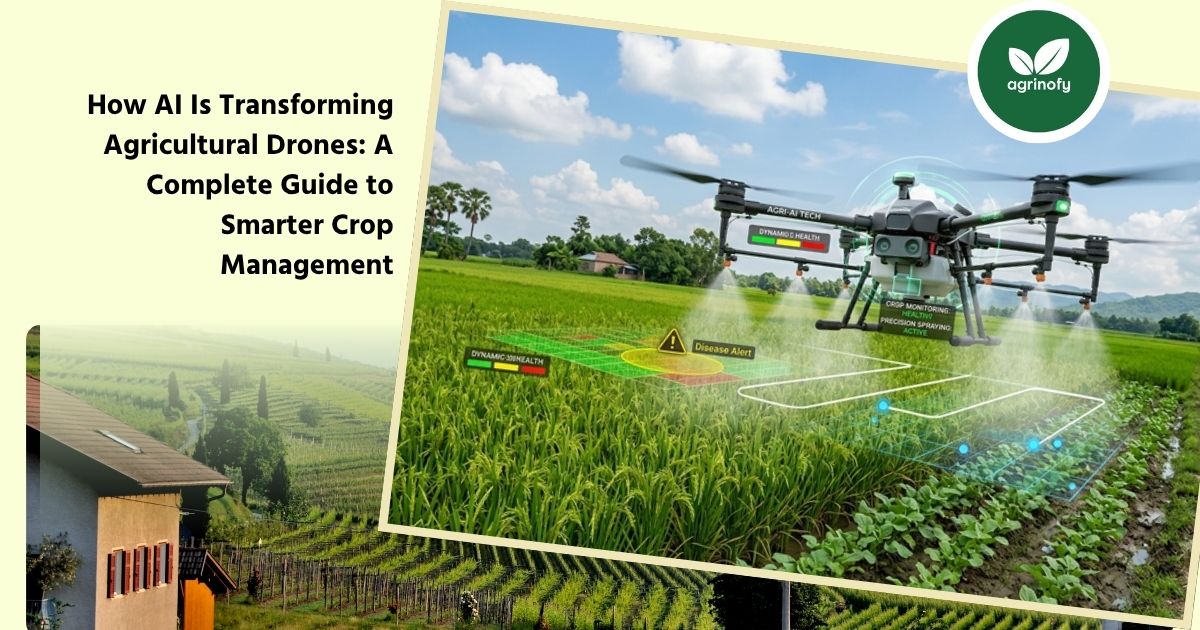 How AI Is Transforming Agricultural Drones