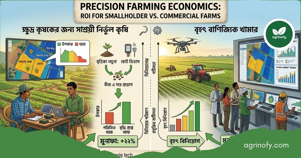 Precision Farming Economics: ROI for Smallholder vs. Commercial Farms