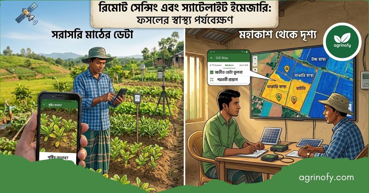 Remote Sensing & Satellite Imagery for Crop Health Monitoring