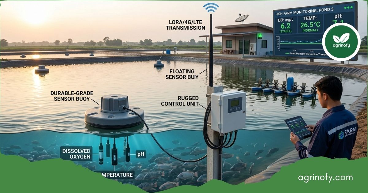IoT Water Quality Monitoring for Fish Farming: Preventing Mass Mortality Through Real-Time Sensors
