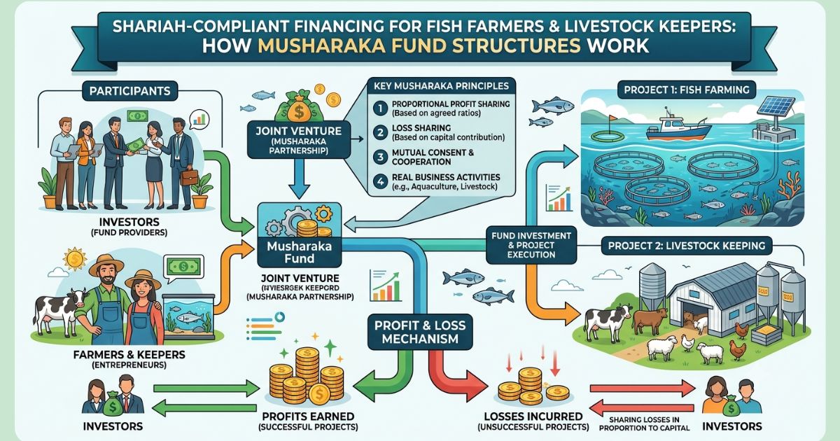 Shariah-Compliant Financing for Fish Farmers and Livestock Keepers